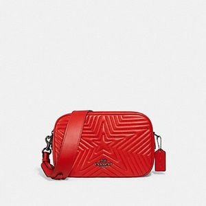Red Star Coach Side Purse